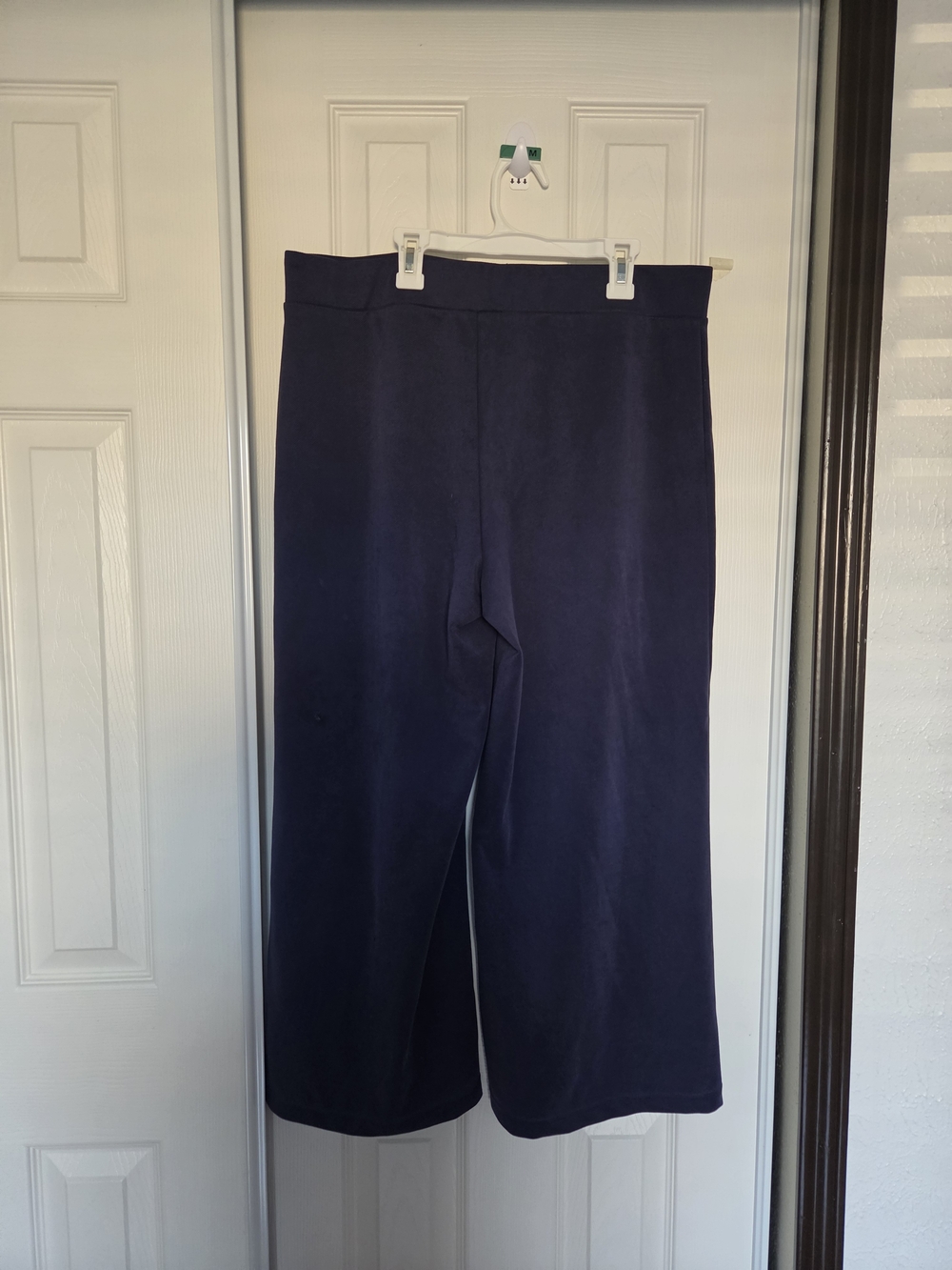 LOFT Pull-On Wide Leg Pants Purple Like New